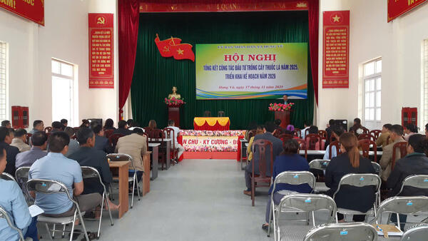 Hội nghị tổng kết công tác trồng thuốc lá năm 2025 và triển khai kế hoạch năm 2026